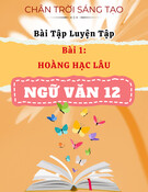 Bài Tập Hoàng Hạc Lâu Ngữ Văn 12 Chân Trời Sáng Tạo: Luyện Tập Bài 1 (Kèm Giải Thích)