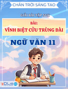 Giải Bài Tập SGK Bài Vĩnh Biệt Cửu Trùng Đài Chân Trời Sáng Tạo - Ngữ Văn 11