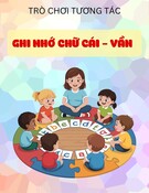 Trò chơi: Ghi nhớ chữ cái - vần