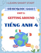 Giải Bài Tập SGK Tiếng Anh 4 Unit 5: Getting Around - Lesson 1 (I-Learn Smart Start)
