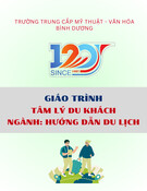 Giáo trình Tâm lý du khách (Hướng dẫn du lịch, Trung cấp): Trường Trung cấp Mỹ thuật - Văn hóa Bình Dương