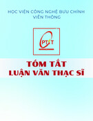 Hệ hỗ trợ quyết định phân nhóm trạm BTS theo lưu lượng: Tóm tắt luận văn Thạc sĩ