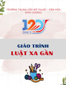 Giáo trình Luật xa gần trình độ Trung cấp - Trường Trung cấp Mỹ thuật - Văn hóa Bình Dương