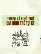 Tham vấn, hỗ trợ gia đình trẻ tự kỷ tại Trường Đại học Lao động – Xã hội