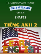 Giải Bài Tập SGK Unit 2: Shapes - Lesson 1 - Tiếng Anh 2 - I-Learn Smart Start