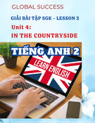 Giải Bài Tập SGK Unit 4: In The Countryside - Lesson 2 Tiếng Anh 2 Global Success