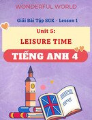 Giải Bài Tập SGK Unit 5 Leisure Time Lesson 1 Tiếng Anh 4 Wonderful World