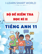 Bộ Đề Thi Kỳ 2 Tiếng Anh 11 i-Learn Smart World