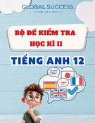 Bộ Đề Kiểm Tra Cuối Học Kỳ II Tiếng Anh 12 - Global Success