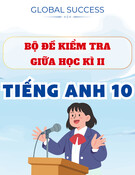 Đề Thi Giữa Kỳ 2 Tiếng Anh 10 - Global Success