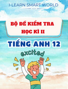 Đề thi học kì 2 tiếng Anh 12 i-Learn Smart World