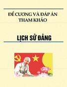 Đề cương và đáp án tham khảo môn Lịch sử Đảng