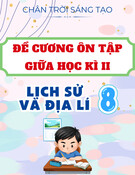 Đề Cương Ôn Tập Giữa Học Kì 2 Lịch Sử & Địa Lí 8 (Chân Trời Sáng Tạo)