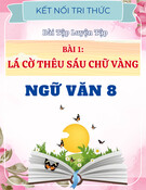 Bài Tập Trắc Nghiệm Lá Cờ Thêu Sáu Chữ Vàng (Có đáp án) - Ngữ Văn 8 Kết Nối Tri Thức