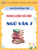 Chuyên đề nghị luận xã hội Ngữ Văn 7 (mới nhất): Học tập kèm đáp án