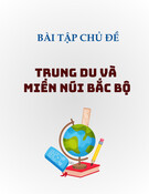 Bài tập chủ đề Trung du và miền núi Bắc Bộ: Tổng hợp kiến thức