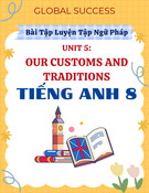 Bài Tập Luyện Tập Ngữ Pháp Unit 5: Our Customs And Traditions - Tiếng Anh 8 - Global Success (Có đáp án chi tiết)