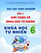 Bài Tập Trắc Nghiệm KHTN 6 Chân Trời Sáng Tạo Bài 1: Giới Thiệu Về Khoa Học Tự Nhiên (Có đáp án)
