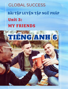 Bài Tập Ngữ Pháp Unit 3 My Friends Tiếng Anh 6 Global Success (Có đáp án)