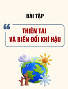 Bài tập Thiên tai và Biến đổi Khí hậu: Tổng hợp [chuẩn nhất/mới nhất]