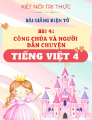 Bài giảng Tiếng Việt 4 - Kết nối tri thức - Bài 4: Công Chúa Và Người Dẫn Chuyện