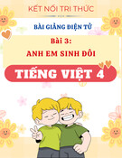 Bài giảng Tiếng Việt 4 - Kết nối tri thức - Bài 3: Anh Em Sinh Đôi