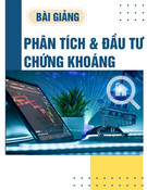 Bài giảng Phân tích & Đầu tư Chứng khoán của TS. Võ Duy Khương