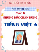 Giải Bài Tập SGK Tuần 4, Bài đọc Những Bức Chân Dung Tiếng Việt 4 (Kết Nối Tri Thức)