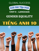 Giải Bài Tập SGK Unit 6 Gender Equality (Language) - Tiếng Anh 10 Global Success
