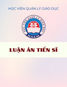 Quản lý giáo dục mầm non Montessori: Luận án Tiến sĩ về hoạt động giáo dục trẻ tại Hệ thống Shining Star Montessori Việt Nam (Nghiên cứu trường hợp)