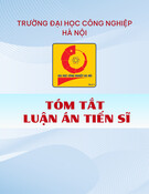 Nghiên cứu nâng cao chất lượng bề mặt khi đánh bóng từ tính hợp kim Ti-6Al-4V: Tóm tắt Luận án Tiến sĩ