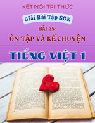 Giải Bài Tập SGK Tiếng Việt 1 Bài 25: Ôn Tập và Kể Chuyện - Kết Nối Tri Thức (Chi Tiết)