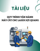 Quy trình vận hành máy cắt CNC laser sợi quang: Tài liệu chuẩn
