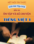 Giải Bài Tập SGK Bài 10 Tiếng Việt 1 Kết Nối Tri Thức: Ôn Tập và Kể Chuyện