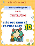 Bài Tập Trắc Nghiệm Thị Trường - GDKT&PL 10 Kết Nối Tri Thức (Bài 3)
