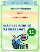 Bài Tập Trắc Nghiệm Thất Nghiệp Bài 4 (GDKT&PL 11 Kết Nối Tri Thức): Đề + Lời Giải Hay