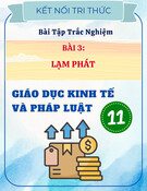 Bài Tập Trắc Nghiệm Lạm Phát GDKT&PL 11 Kết Nối Tri Thức (Kèm Đề + Đáp án chi tiết)