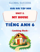 Giải Bài Tập SGK Unit 2 My House (Tiếng Anh 6 Global Success): Đáp Án Chuẩn Nhất