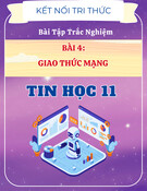 Bài Tập Trắc Nghiệm Giao Thức Mạng Tin Học 11 Kết Nối Tri Thức (Lời giải hay)