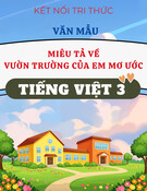 Văn Mẫu Miêu Tả Vườn Trường Mơ Ước của Em - Tiếng Việt 3 KNTT
