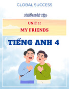 Phiếu Bài Tập Unit 1 My Friends: Tiếng Anh 4 Global Success (Kèm Bài Giải Chi Tiết)