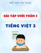 Bài Tập Cuối Tuần 3 Tiếng Việt 3 Kết Nối Tri Thức: Đề và Lời Giải Hay