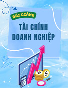 Bài giảng Tài chính doanh nghiệp: Chương 1 từ Quang Trung TV