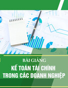 Bài giảng Kế toán tài chính trong doanh nghiệp: Chương 1 từ ĐH Kinh tế Quốc Dân