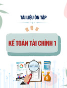 Tài liệu ôn tập Kế toán tài chính 1 đầy đủ, chi tiết nhất