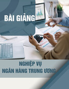 Bài giảng Nghiệp vụ ngân hàng trung ương (147 trnag)