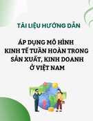 Hướng dẫn áp dụng mô hình kinh tế tuần hoàn trong sản xuất, kinh doanh ở Việt Nam (Tài liệu)
