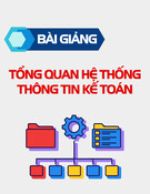 Bài giảng Tổng quan hệ thống thông tin kế toán: Chi tiết, chuẩn nhất