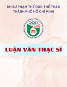 Luận văn: Lựa chọn và đánh giá hiệu quả bài tập phát triển thể lực chuyên môn cho nam học sinh đội tuyển Bóng đá 7 người Trường THCS Nguyễn Hữu Thọ, Quận 7, TP.HCM
