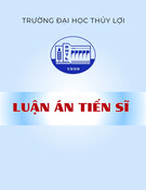 Cảnh báo hạn vùng thiếu số liệu lưu vực sông Sedone - CHDCND Lào: Luận án Tiến sĩ Nghiên cứu